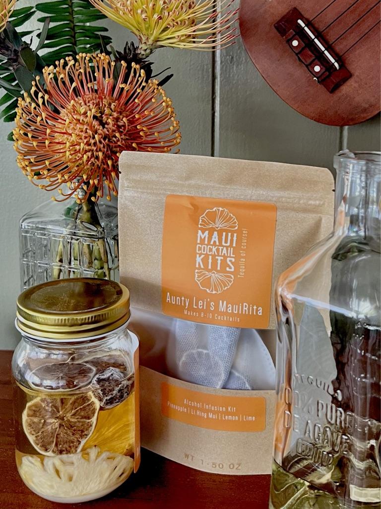DIY Craft Cocktail Infusion Package: Aunty Lei's Maui-Rita