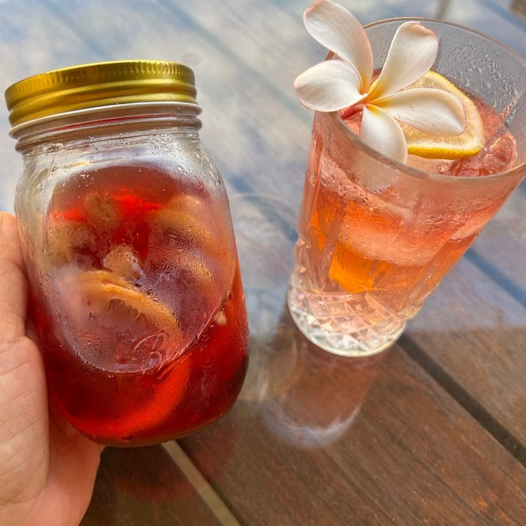 DIY Craft Cocktail Infusion - Lahaina Lemonade
