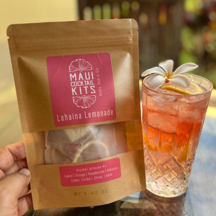 DIY Craft Cocktail Infusion - Lahaina Lemonade